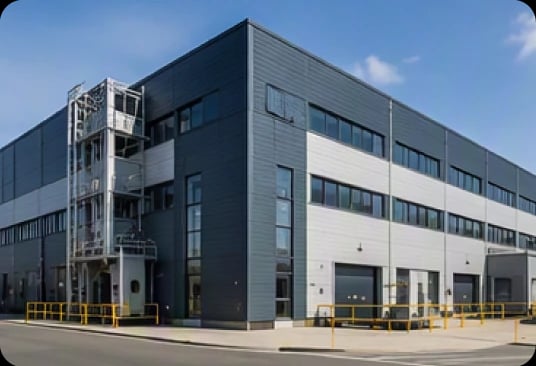 Commercial manufacturing facility
