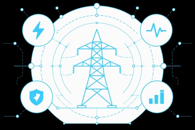 Connected electricity grid