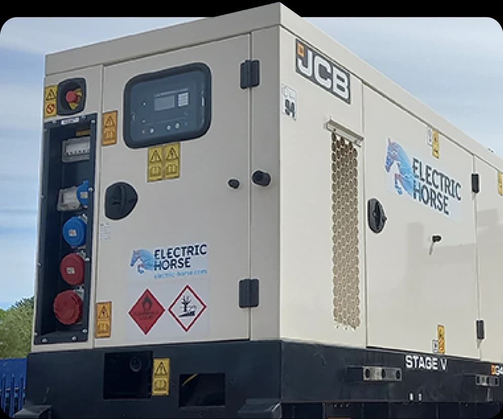 Electric Horse mobile generator and battery storage